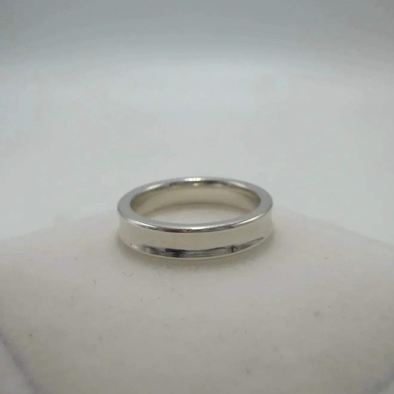 Tiffany & Company 1837 Narrow 925 Silver Ring, Size: 5.5