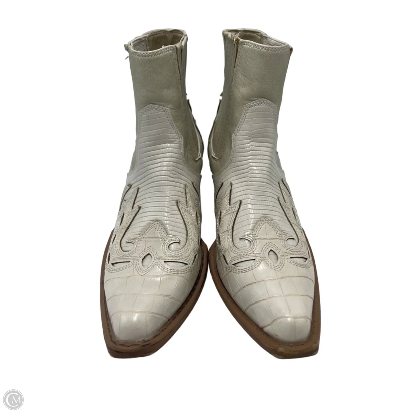 Boots Western By Coconuts In White, Size: 9