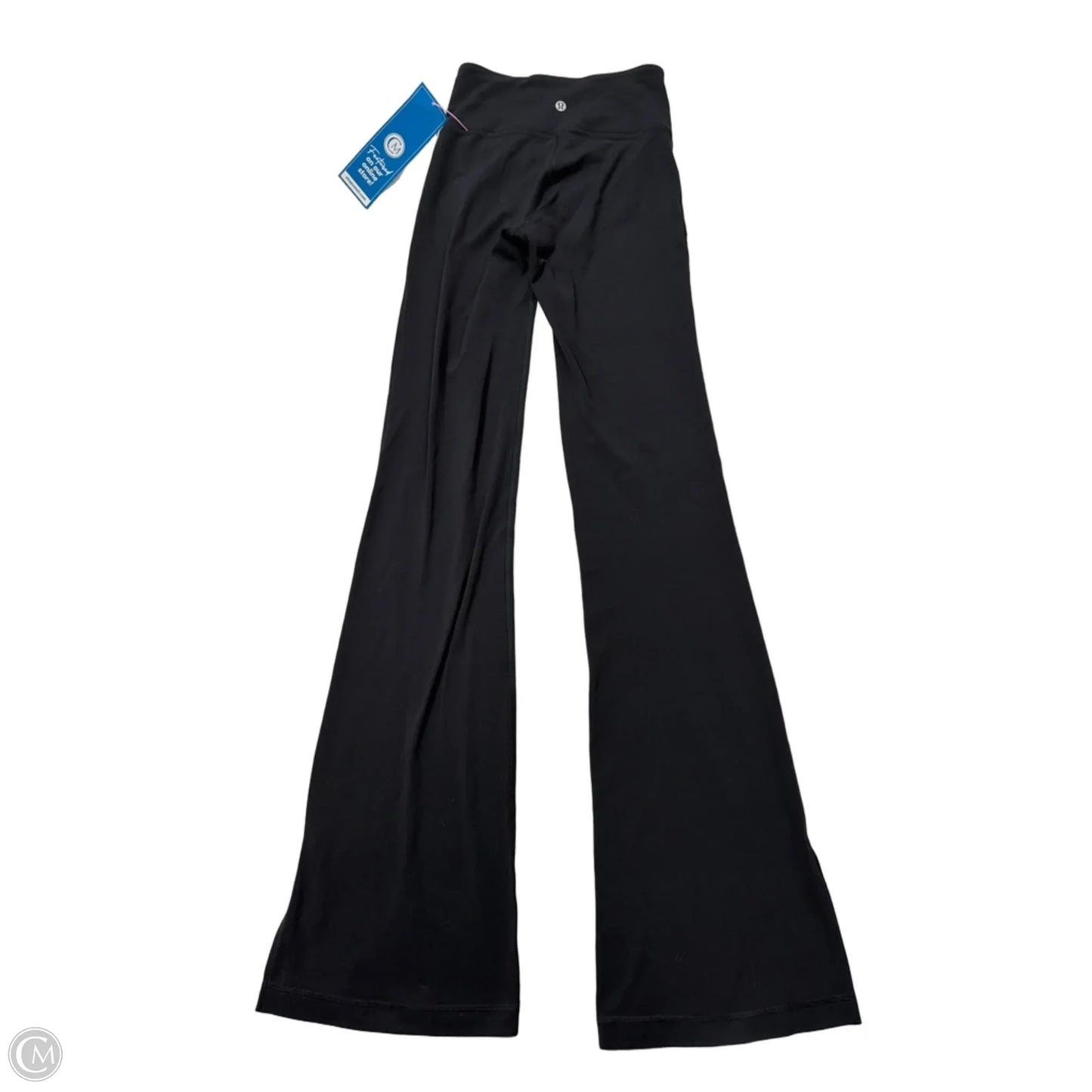 Athletic Pants By Lululemon In Black, Size: Xs