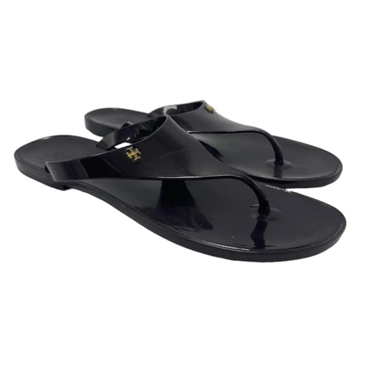 Sandals Designer By Tory Burch In Deep Maroon, Size: 8