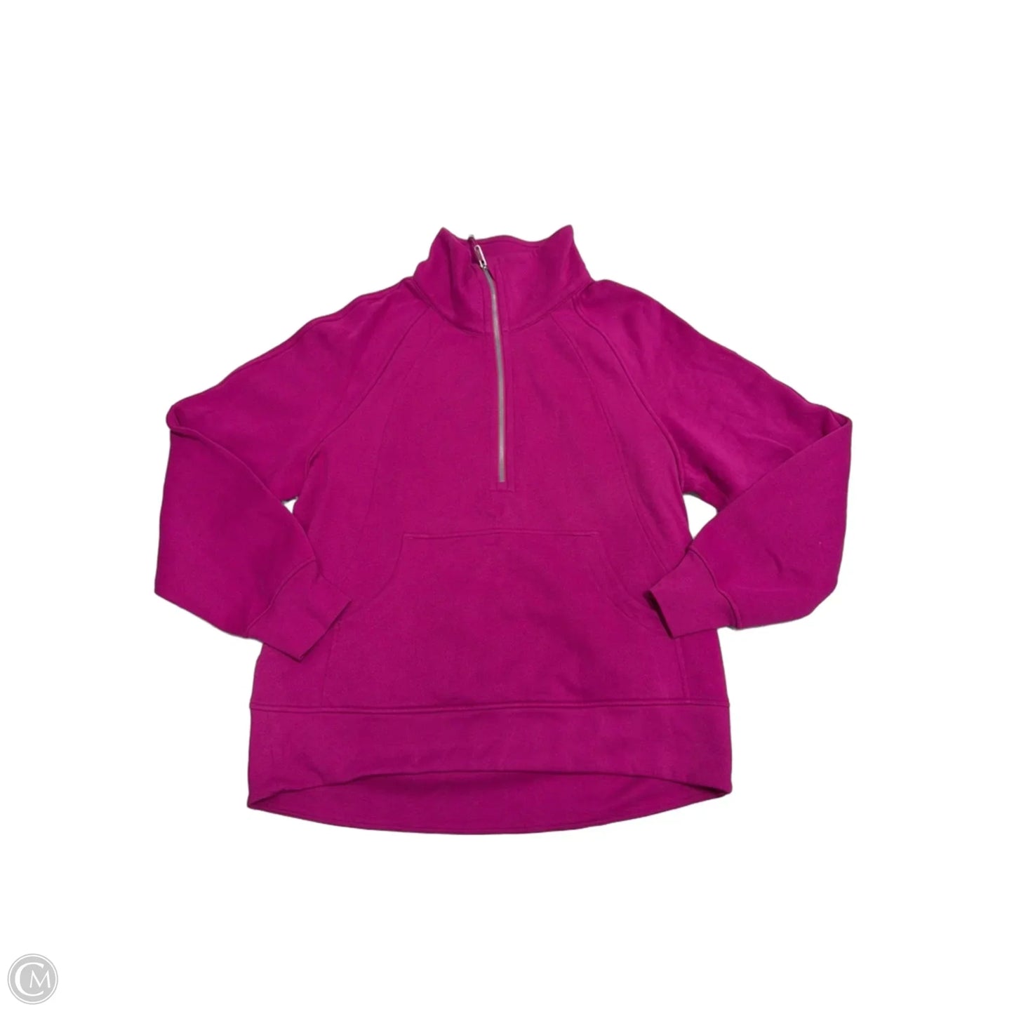 Athletic Sweatshirt Crewneck By Lululemon In Pink, Size: M