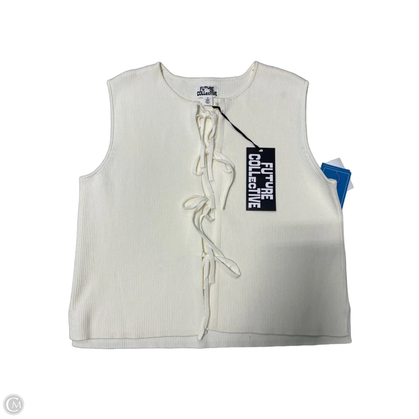 New! Top Sleeveless By Future Collective In Cream, Size: M