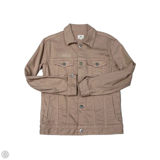 Jacket Denim By Adriano Goldschmied In Peach, Size: Xs