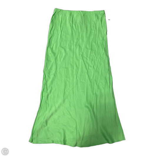 New! Skirt Maxi By Anthropologie In Green, Size: L
