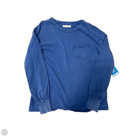 Top Long Sleeve By We The Free In Blue, Size: Xs