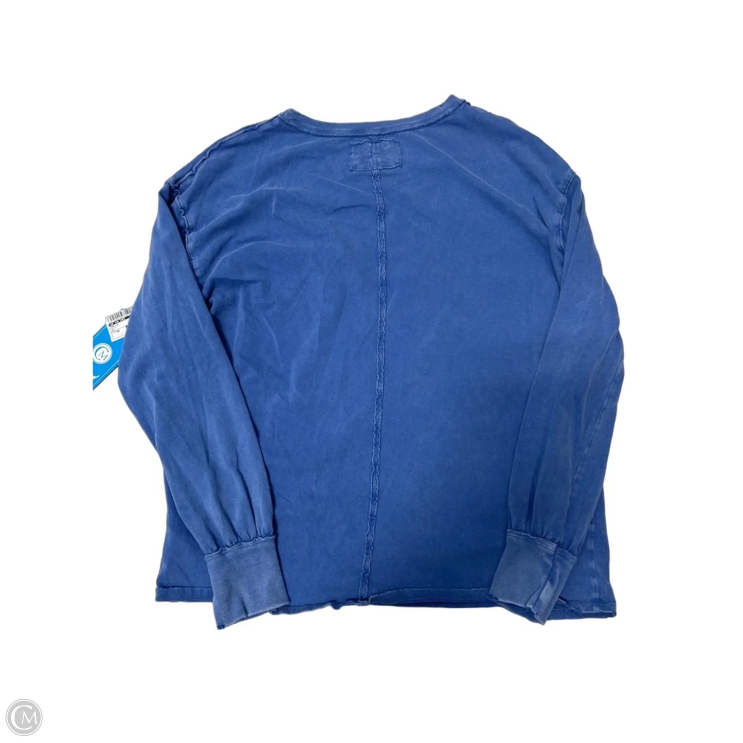 Top Long Sleeve By We The Free In Blue, Size: Xs