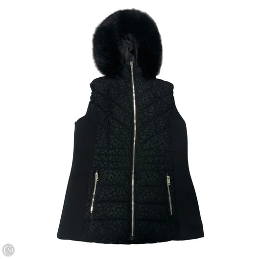 Vest Designer By Michael Kors In Black, Size: L
