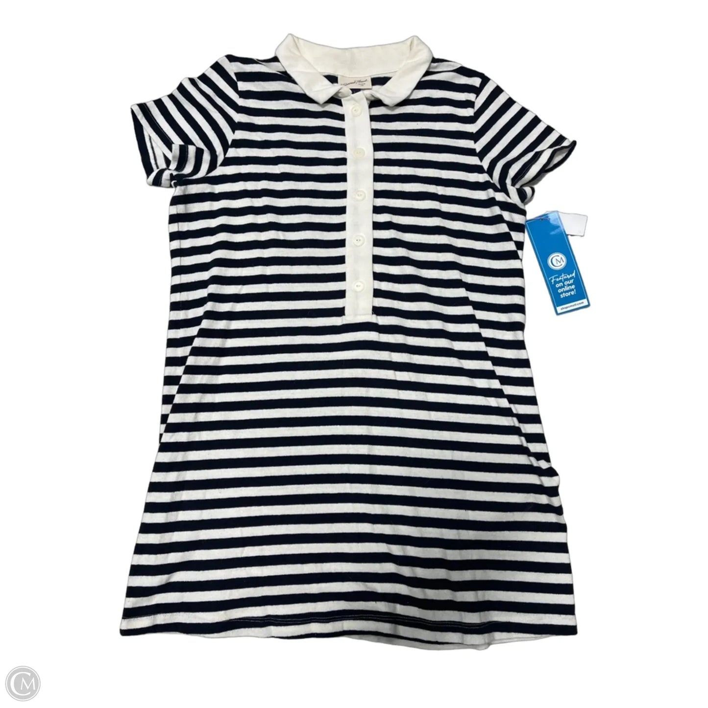 Dress Casual Short By Universal Thread In Striped Pattern, Size: L