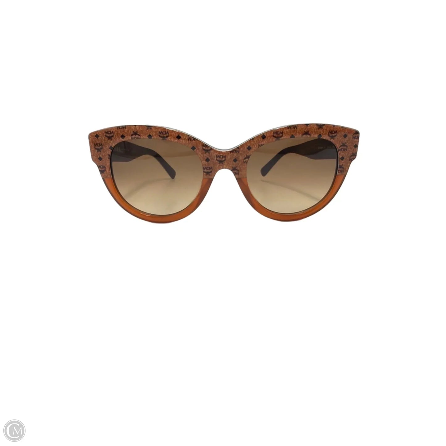 MCM Visetos Monogram Cat-Eye Luxury Sunglasses w/ Case