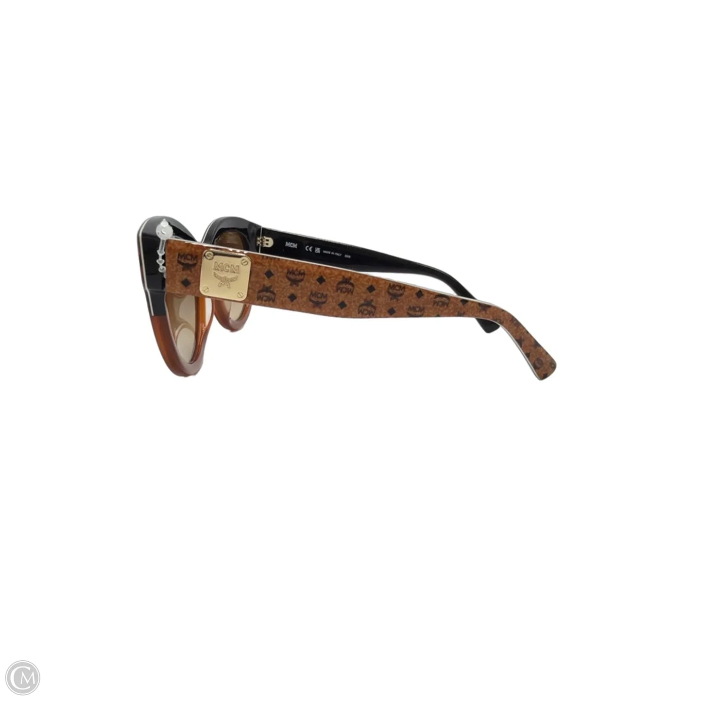 MCM Visetos Monogram Cat-Eye Luxury Sunglasses w/ Case