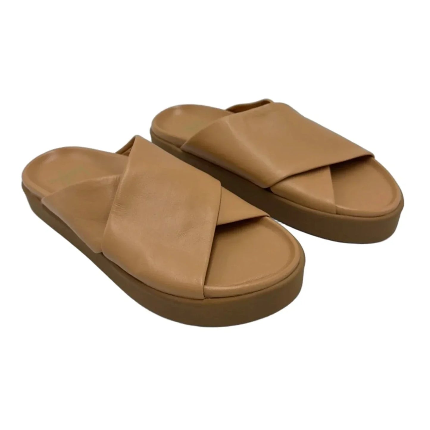 Sandals Flats By Beek In Tan, Size: 8