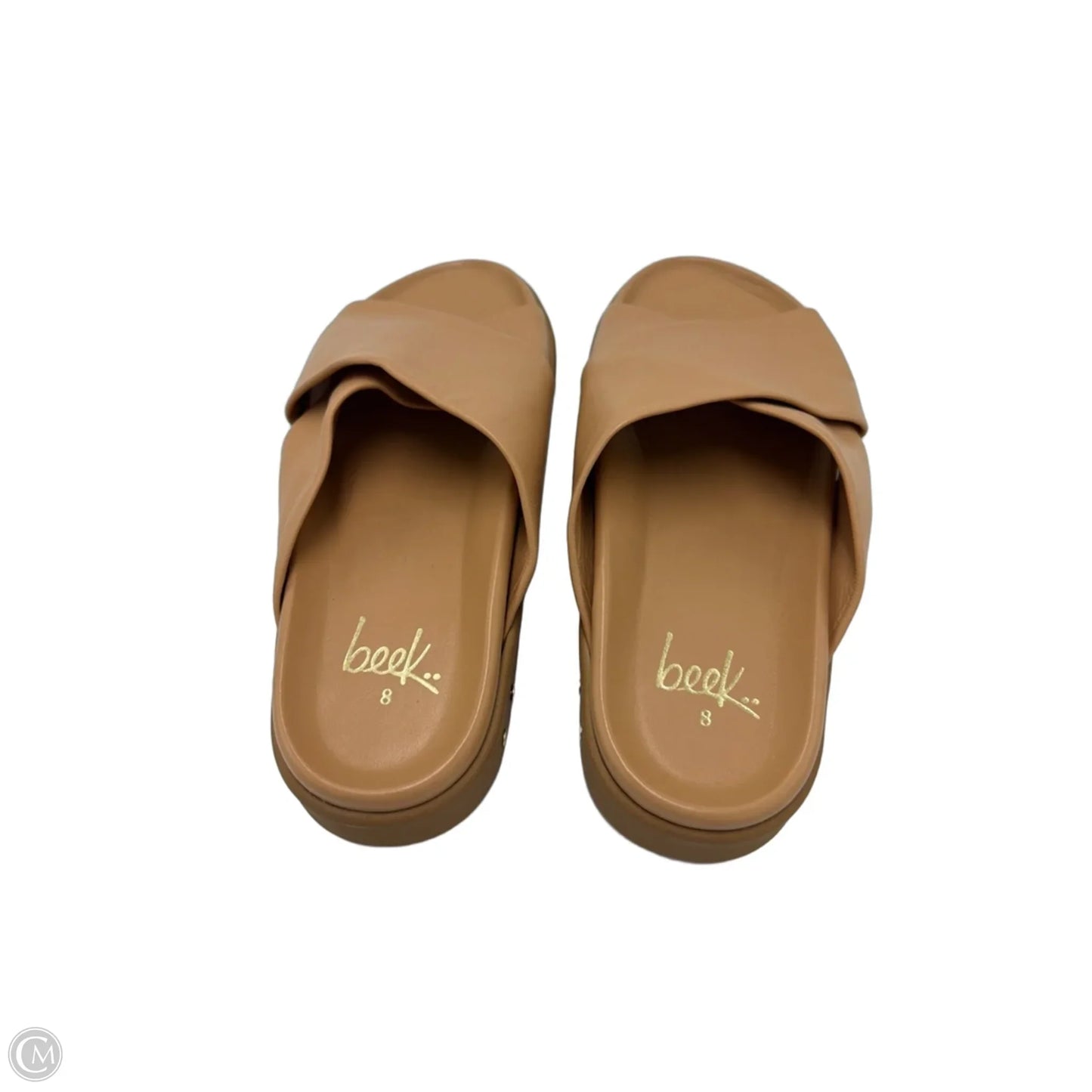 Sandals Flats By Beek In Tan, Size: 8