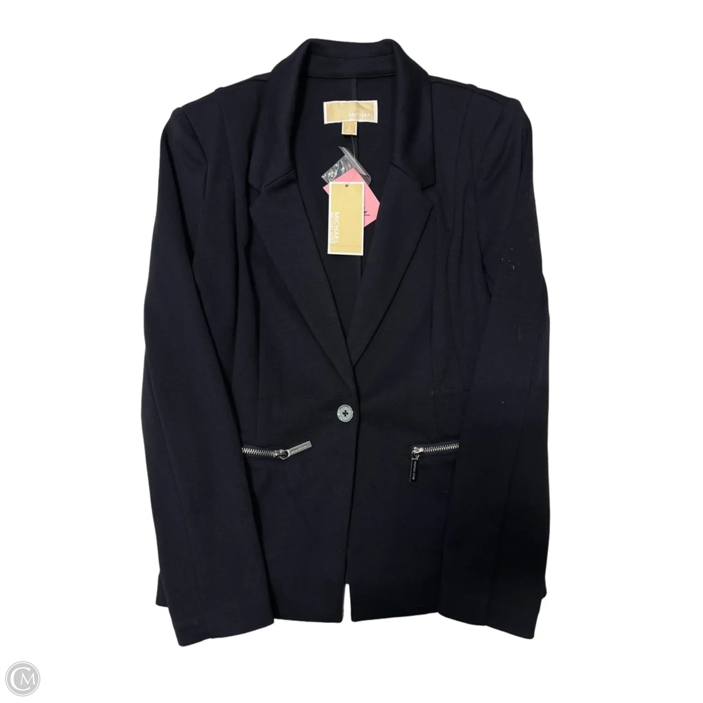 New! Blazer By Michael By Michael Kors In Navy, Size: S