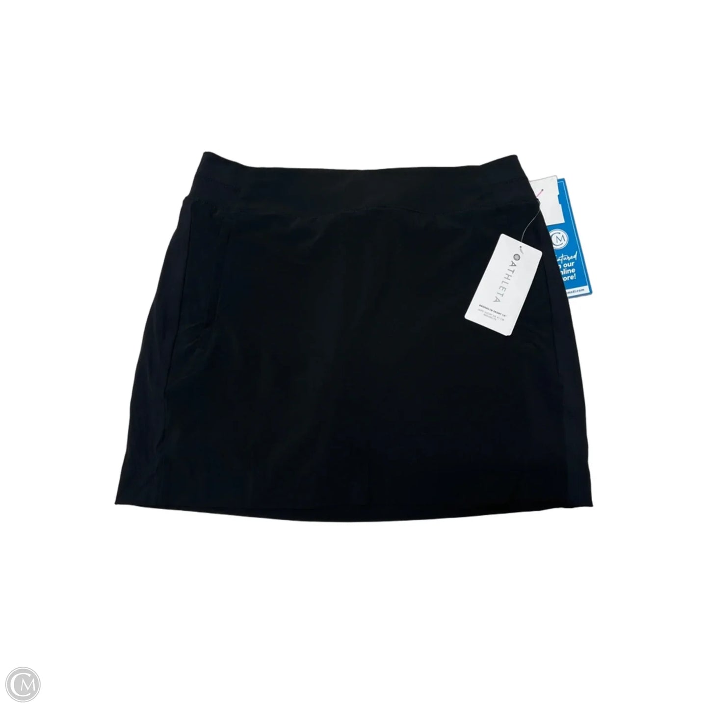 New! Athletic Skort By Athleta In Black, Size: L