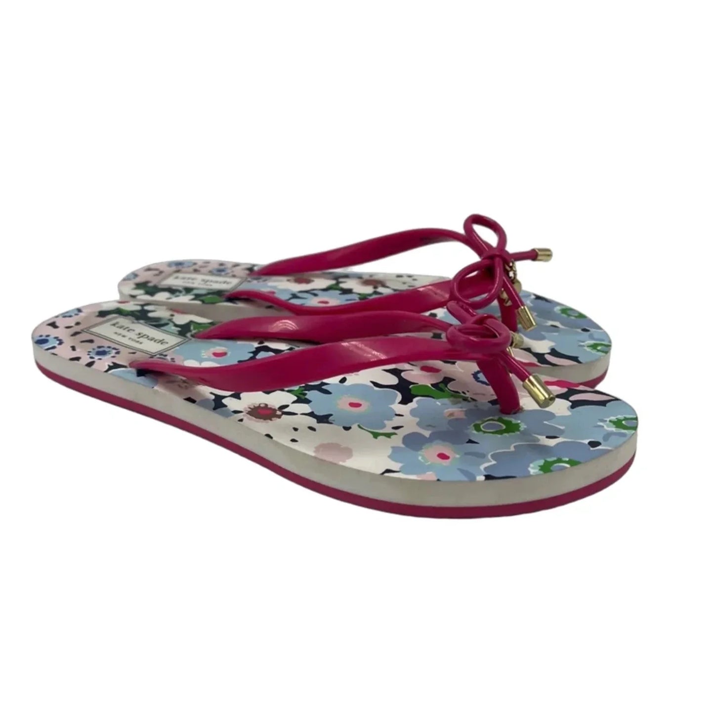 Sandals Designer By Kate Spade In Floral Print, Size: 7