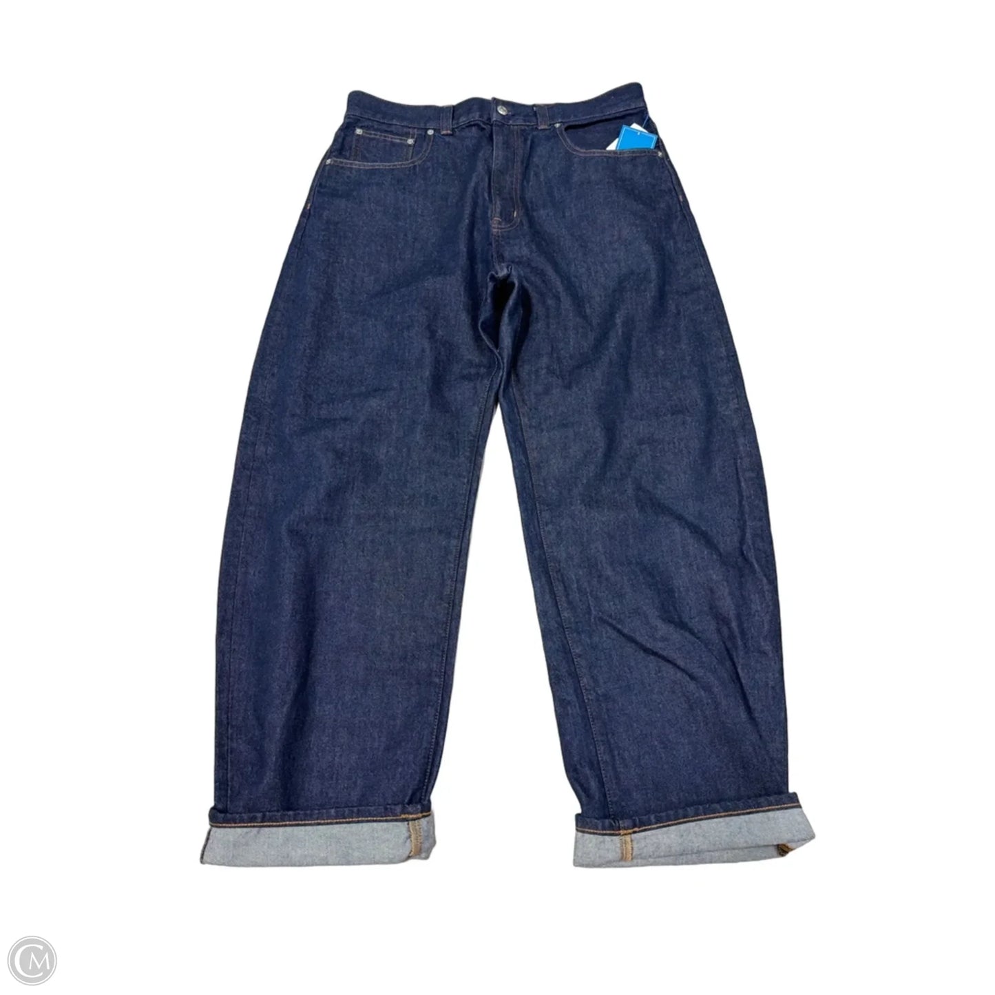 Jeans Wide Leg By Madewell In Blue, Size: 12