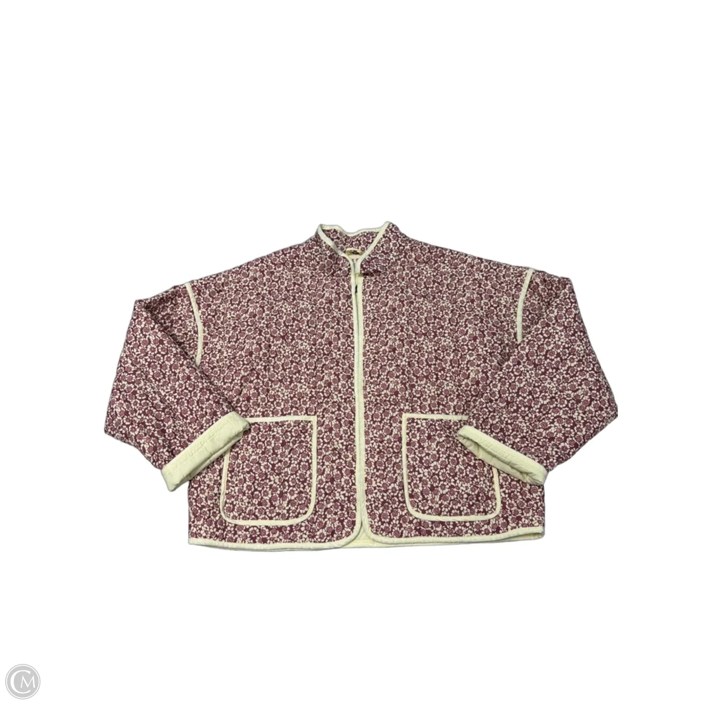 Jacket Other By Free People In Floral Print, Size: M