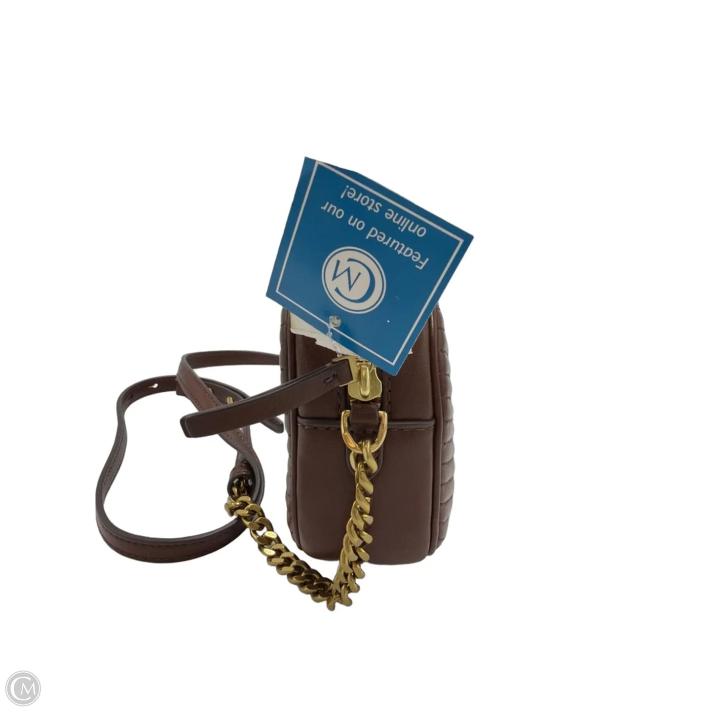 Tory Burch Kira Chevron Moto Quilted Designer Handbag