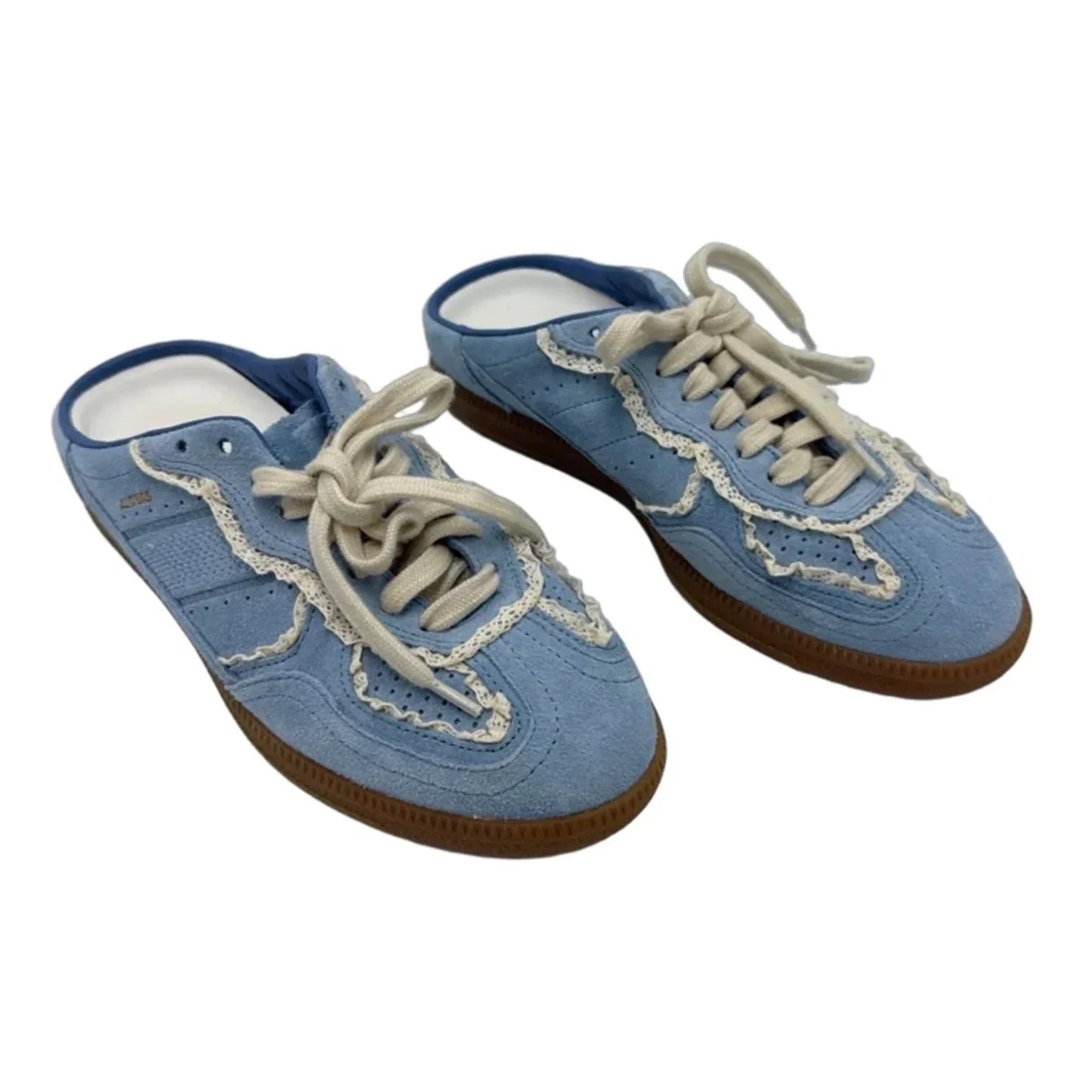 Shoes Flats By Alohas In Blue, Size: 7