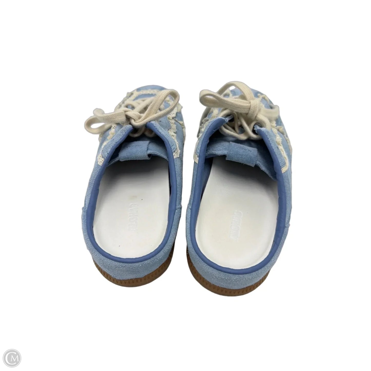 Shoes Flats By Alohas In Blue, Size: 7
