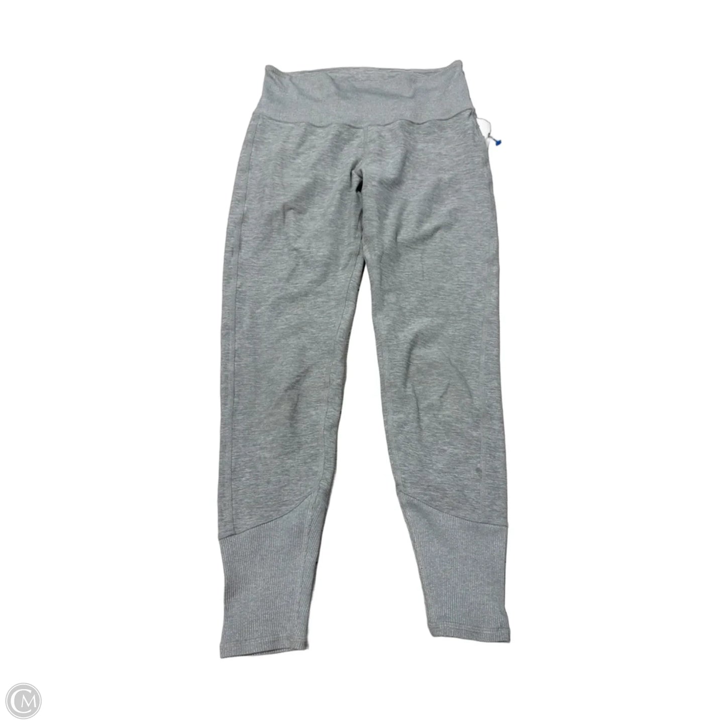 Athletic Leggings By Alo In Grey, Size: S