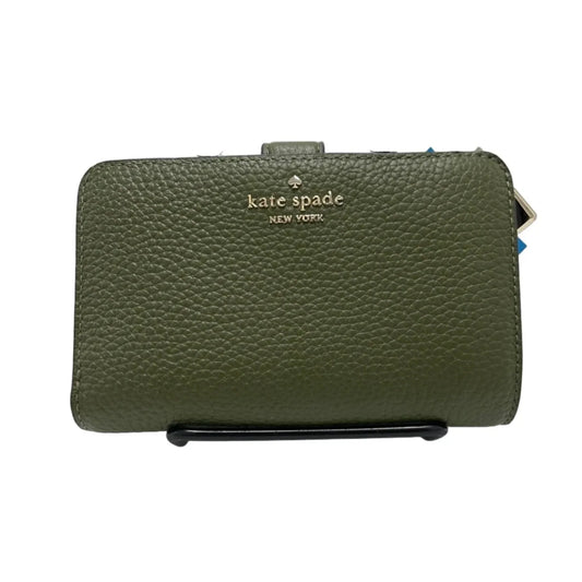 New! Kate Spade Designer Wallet in Olive