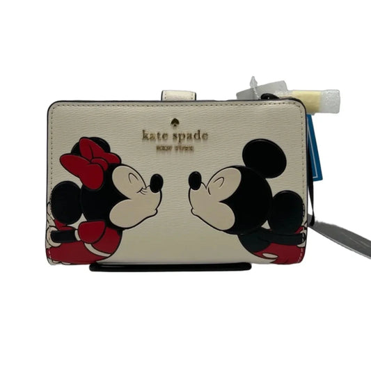 New! Kate Spade x Disney Mickey & Minnie Mouse Designer Wallet