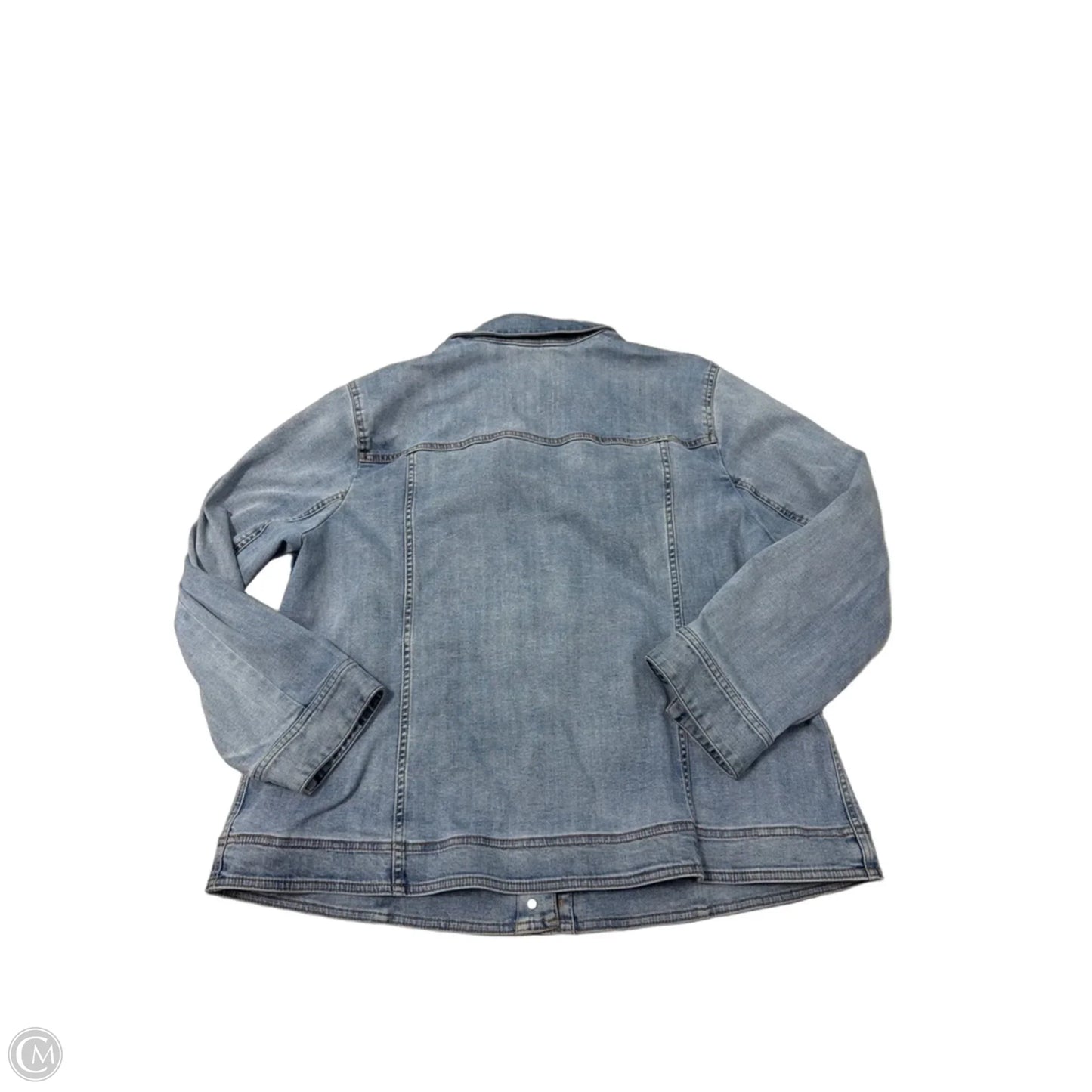 Jacket Denim By J. Jill In Blue, Size: 2x