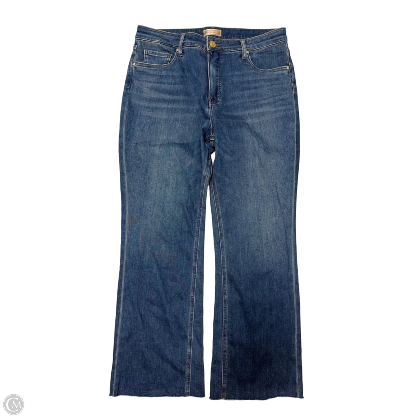 Jeans Cropped By Kut In Blue, Size: 12