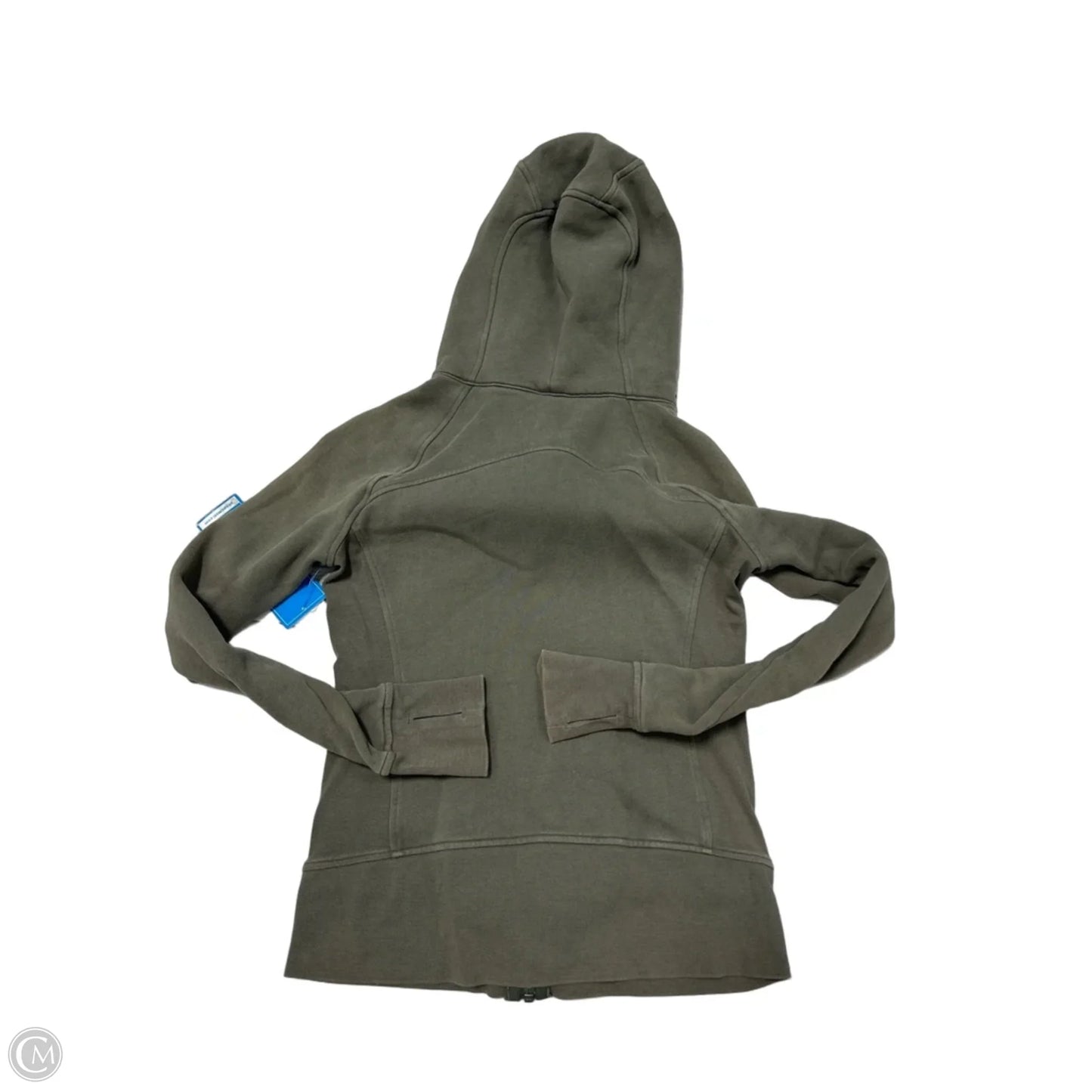 Athletic Jacket By Lululemon In Green, Size: S