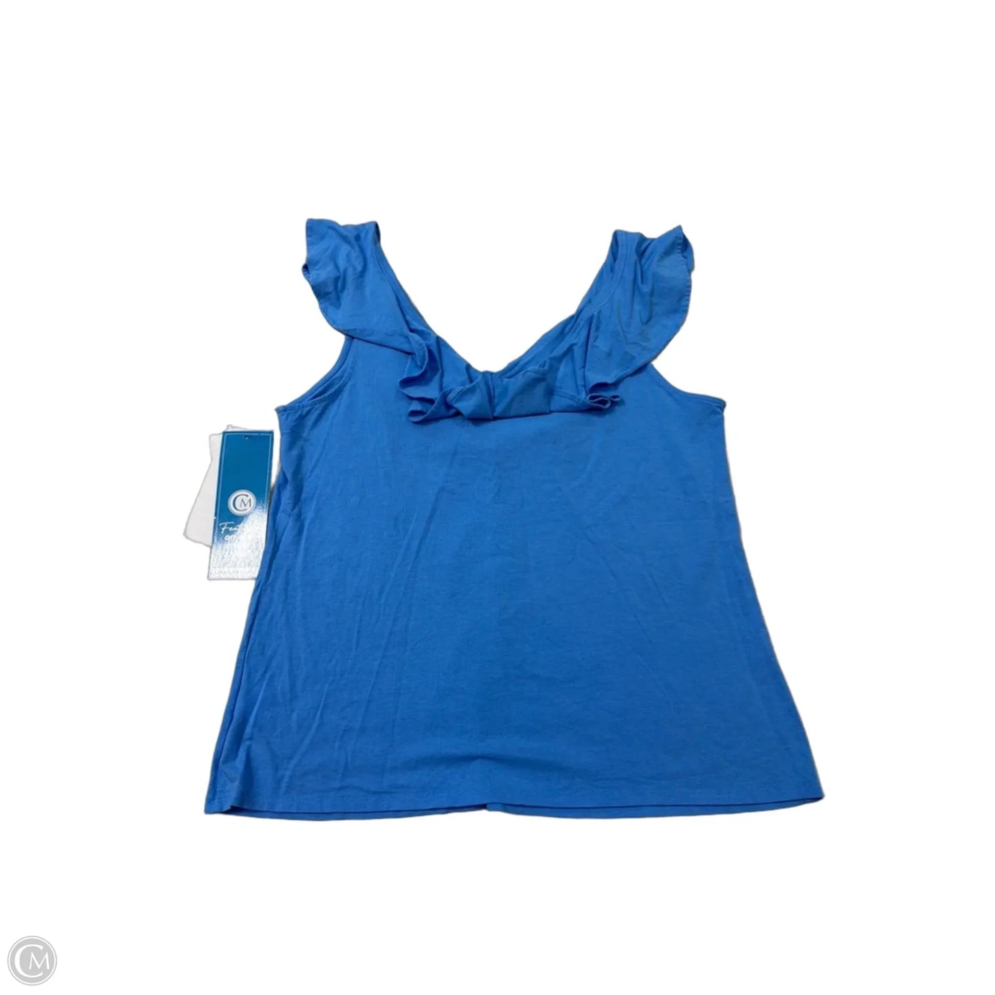 Top Sleeveless Designer By Lilly Pulitzer In Blue, Size: L