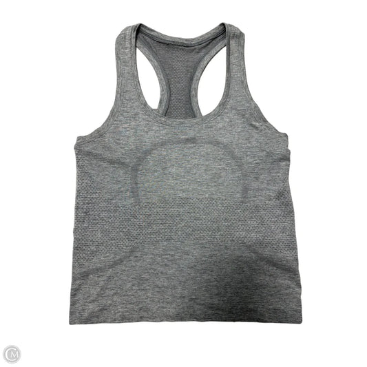 Athletic Tank Top By Lululemon In Grey, Size: S