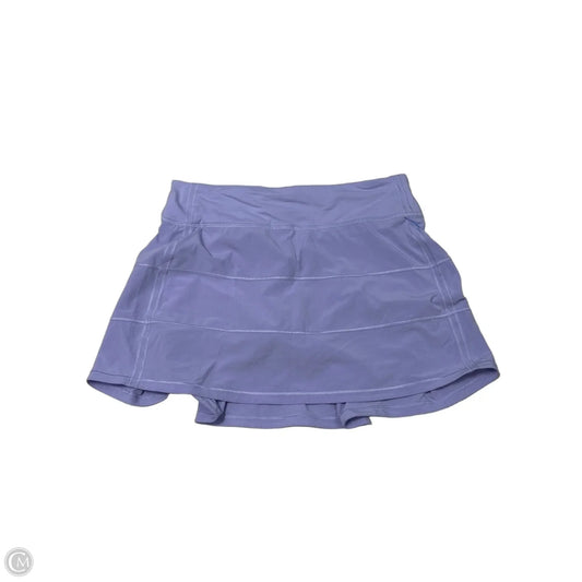 Athletic Skort By Lululemon In Purple, Size: S