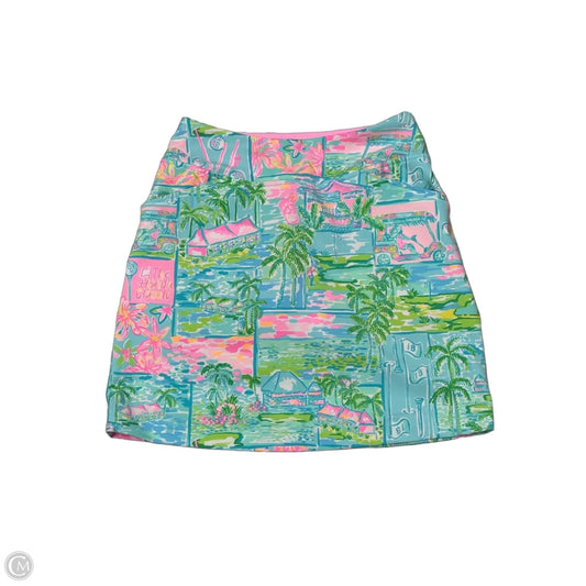 Skort Designer By Lilly Pulitzer In Multi-colored, Size: Xs