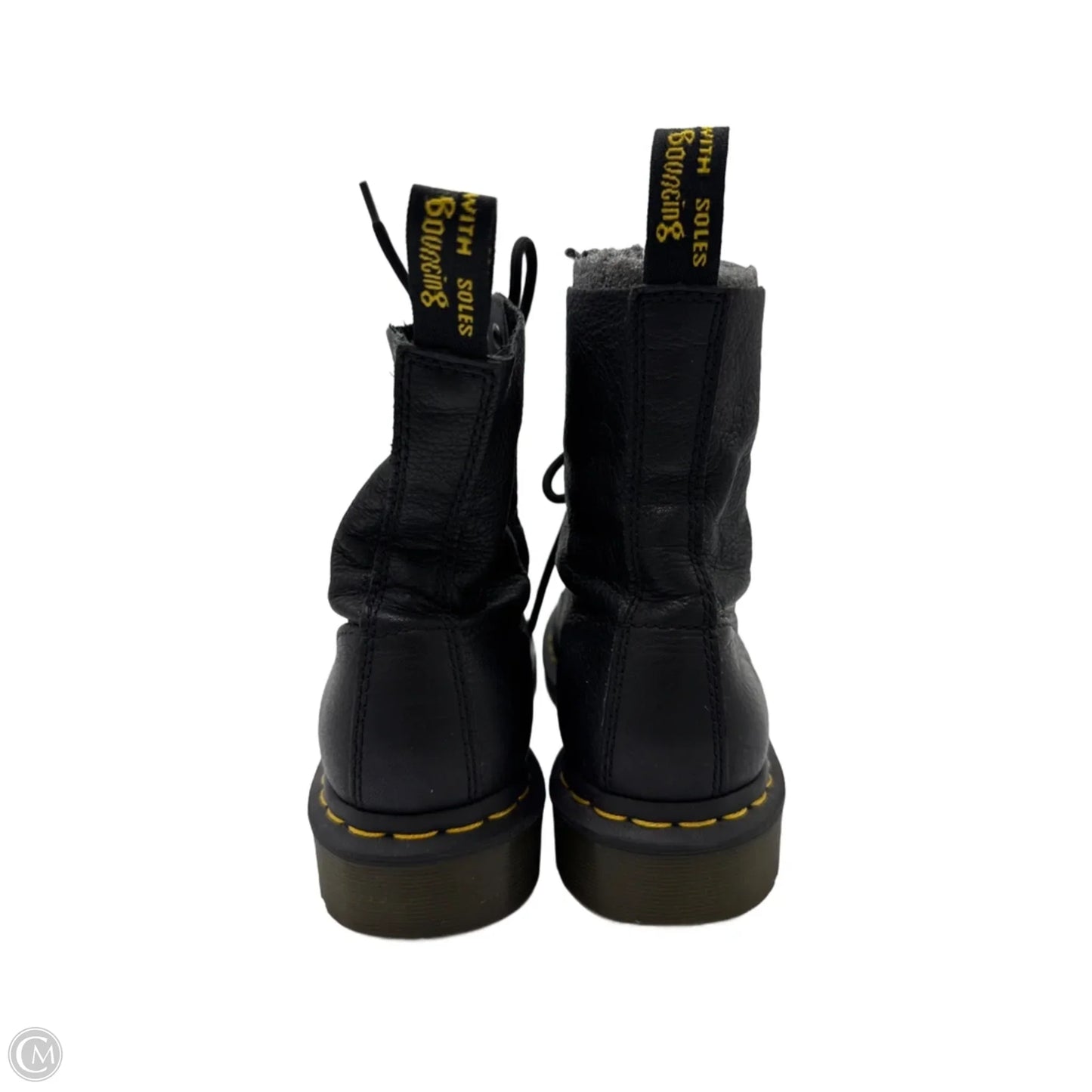 Boots Ankle Flats By Dr Martens In Black, Size: 8