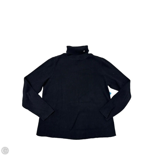 Sweater By Lauren By Ralph Lauren In Black, Size: 2x