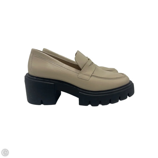 Shoes Designer By Stuart Weitzman In Tan, Size: 9