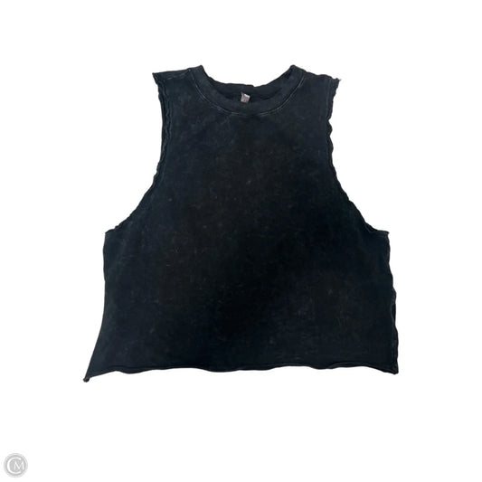 Top Sleeveless By Free People In Black, Size: M