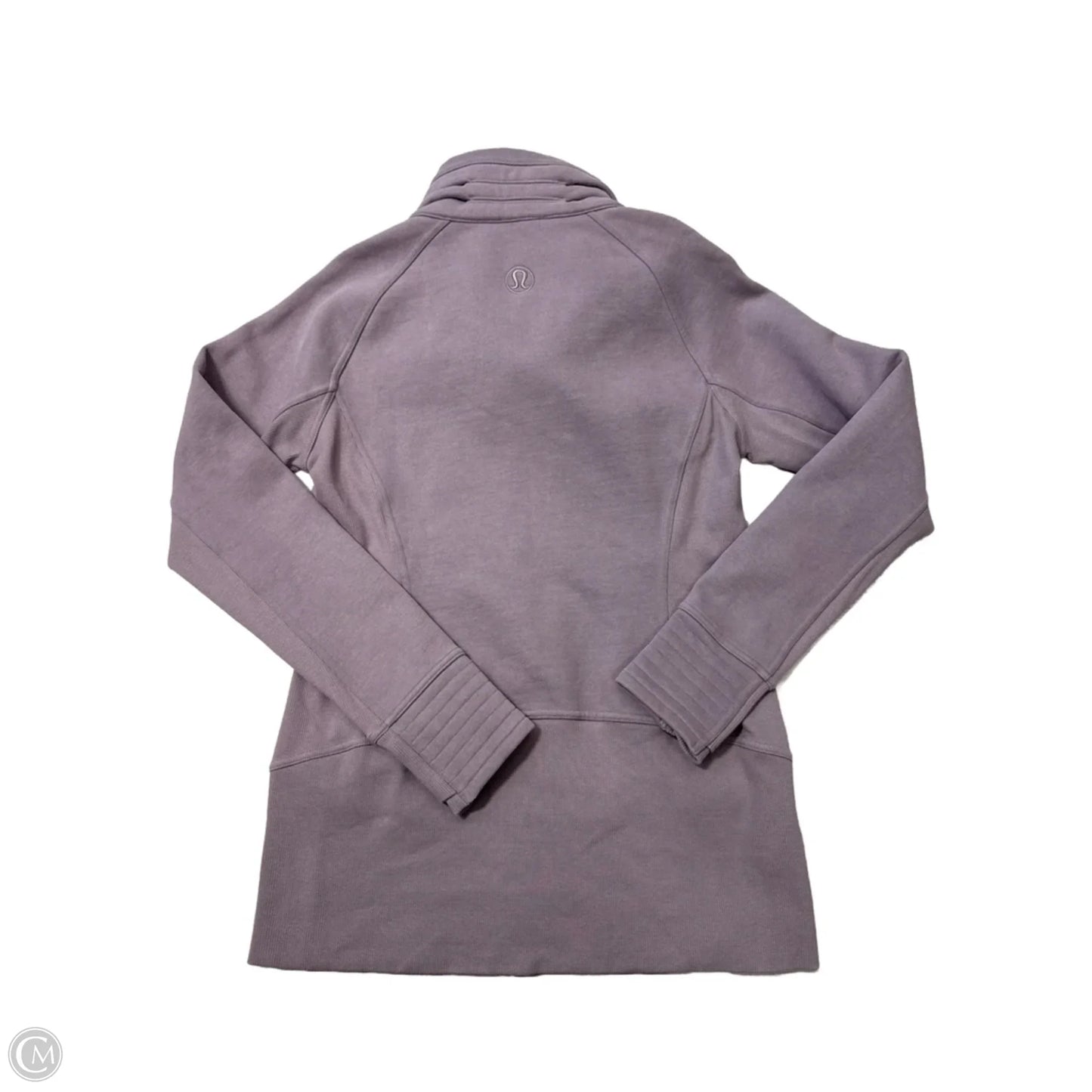 Athletic Jacket By Lululemon In Purple, Size: Xl