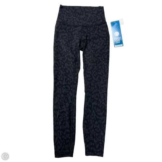 Athletic Leggings By Lululemon In Camouflage Print, Size: 2