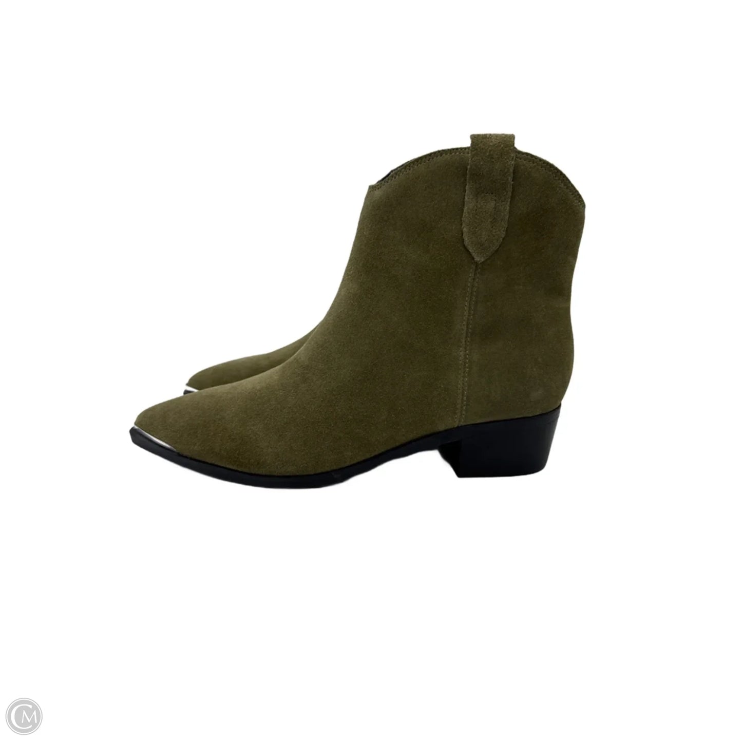 Boots Ankle Heels By Marc Fisher In Green, Size: 6