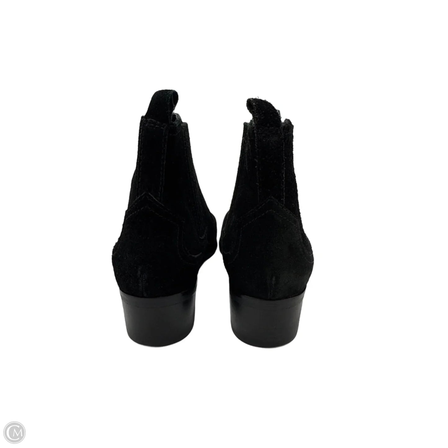 Boots Ankle Heels By Marc Fisher In Black, Size: 6.5