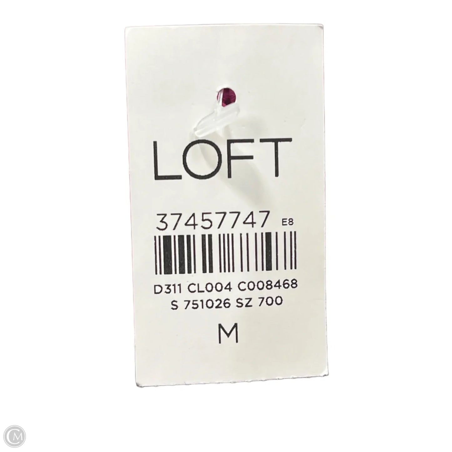 New! Blouse Long Sleeve By Loft In Purple, Size: M