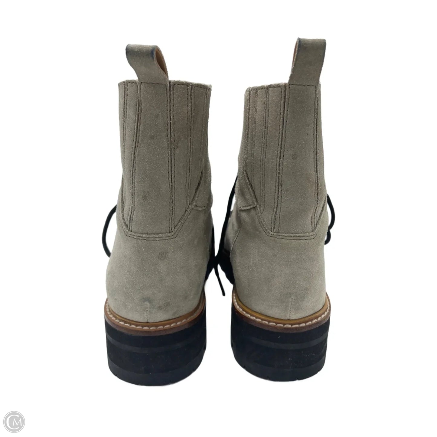 Boots Combat By Marc Fisher In Taupe, Size: 9