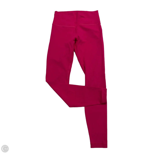 Athletic Leggings By Lululemon In Pink, Size: 8