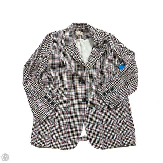 Blazer By We The Free In Plaid Pattern, Size: L