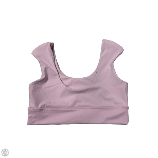 Athletic Bra By Set Active In Pink, Size: Xl