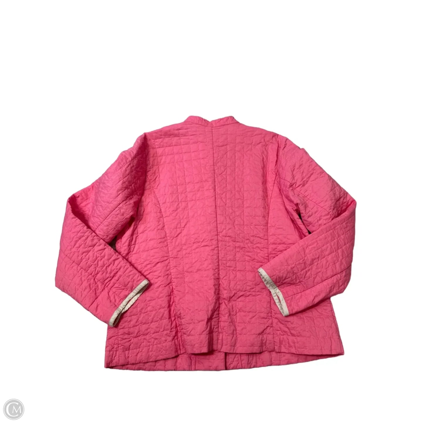Jacket Puffer & Quilted By Sigrid Olsen In Pink, Size: Xl