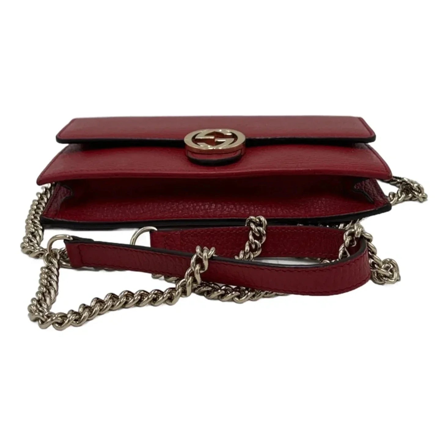 Gucci Interlocking G Chain Luxury Wallet Handbag