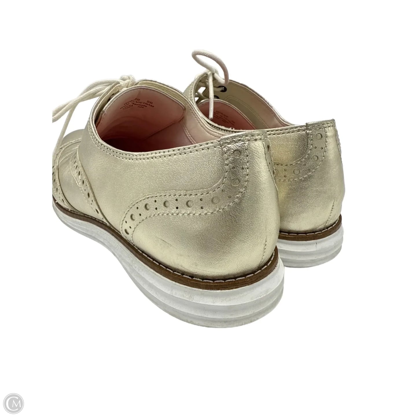 Shoes Designer By Cole-haan In Gold, Size: 9
